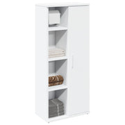 Mueble de baño con portarrollos blanco 39x22x90 cm v4039 Vetonek