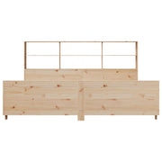 Estructura de cama sin colchón madera maciza de pino 180x200 cm V4673 Vetonek