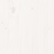 Estructura de cama sin colchón madera maciza blanca 120x190 cm V4956 Vetonek