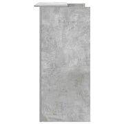 Banque d'accueil gris béton 100x50x103,5 cm V9340 Vetonek