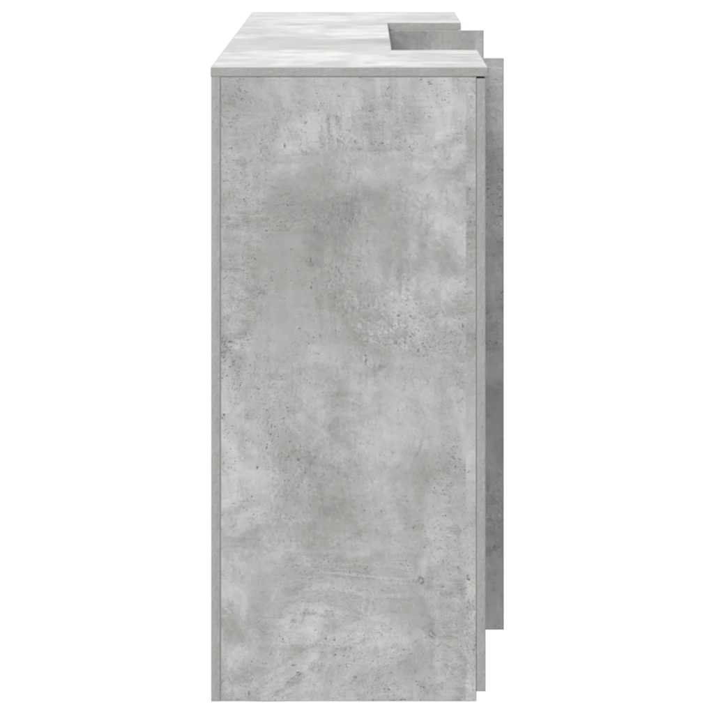 Banque d'accueil gris béton 200x50x103,5 cm V9524 Vetonek