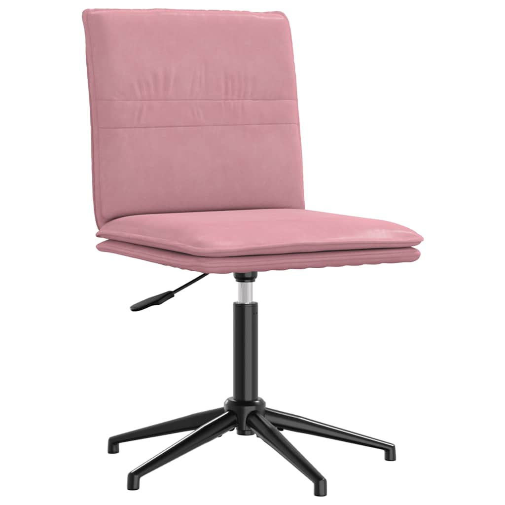 Vetonek Silla de comedor terciopelo rosa