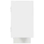 Estante cubo de pared 5 compartimentos madera ingeniería blanco v0269 - Vetonek