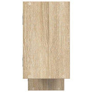 Estante cubo de pared 5 compartimentos madera roble sonoma v0283 - Vetonek