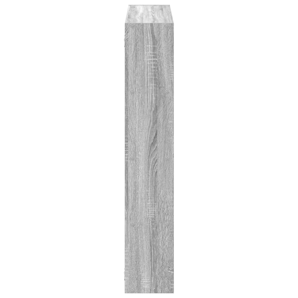 Estante cubo de pared 12 compartimentos madera gris sonoma v0405 - Vetonek