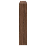 Estante cubo de pared 12 compartimentos madera roble marrón V0412 Vetonek