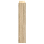 Estante cubo de pared 7 compartimentos madera roble sonoma v0559 - Vetonek