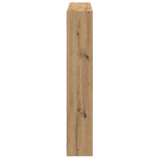 Estante cubo de pared 7 compartimentos madera roble artisan v0610 - Vetonek