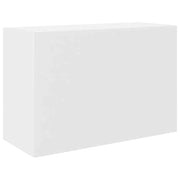 Vetonek Mueble de pared de baño madera ingeniería blanco 60x25x40 cm