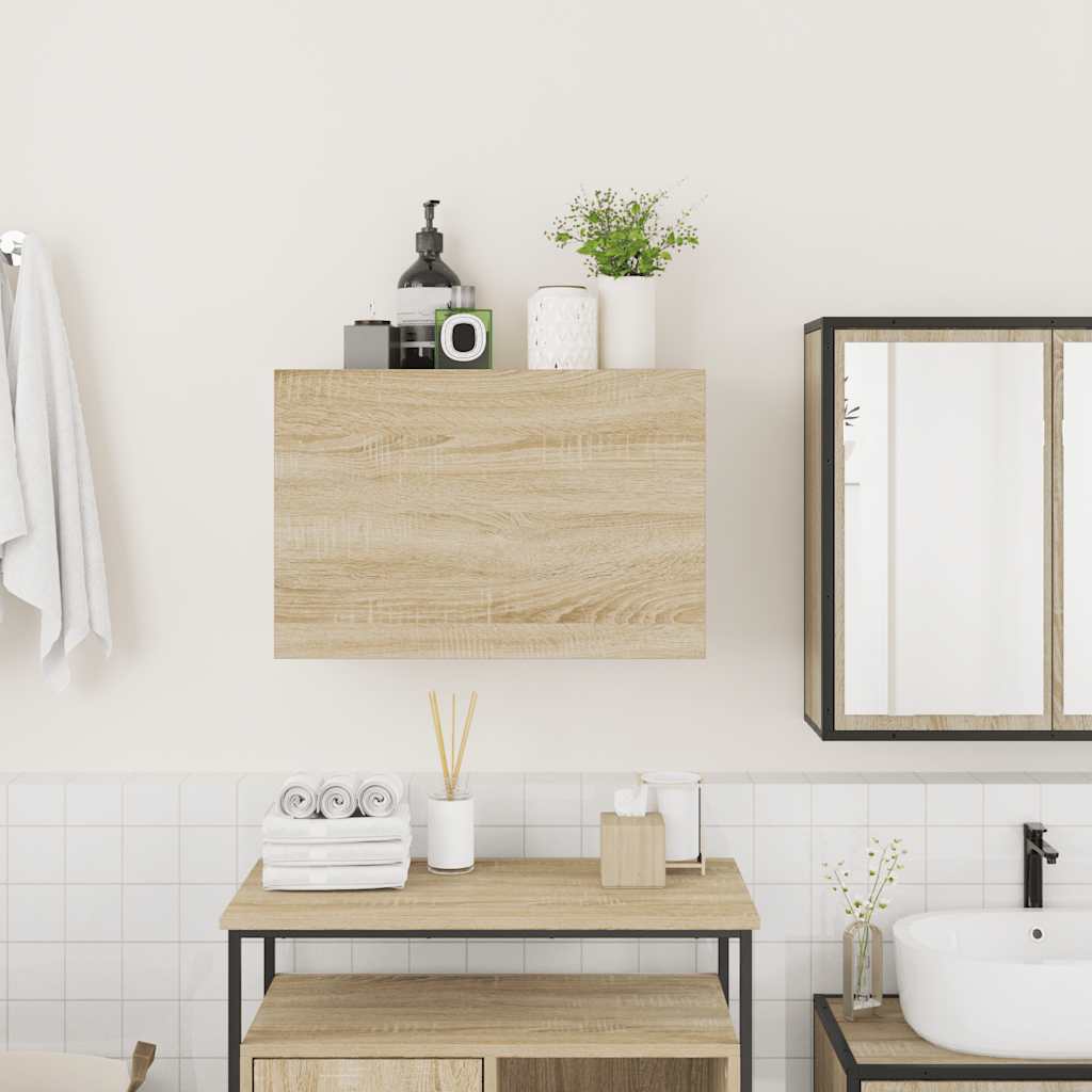 Wall furniture synthesized wood Nexus oak sound 60x25x40 cm