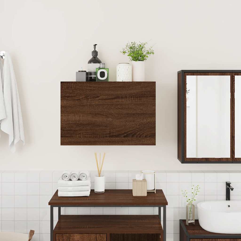 Wall furniture synthesized wood Nexus oak brown 60x25x40 cm