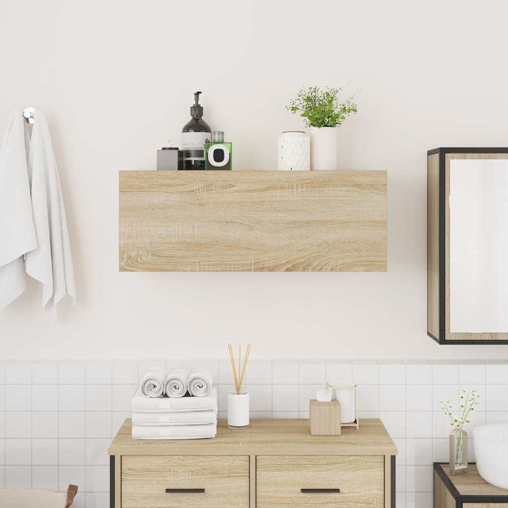 Bathroom furniture synthesized wood Nexus oak sound 80x25x30 cm