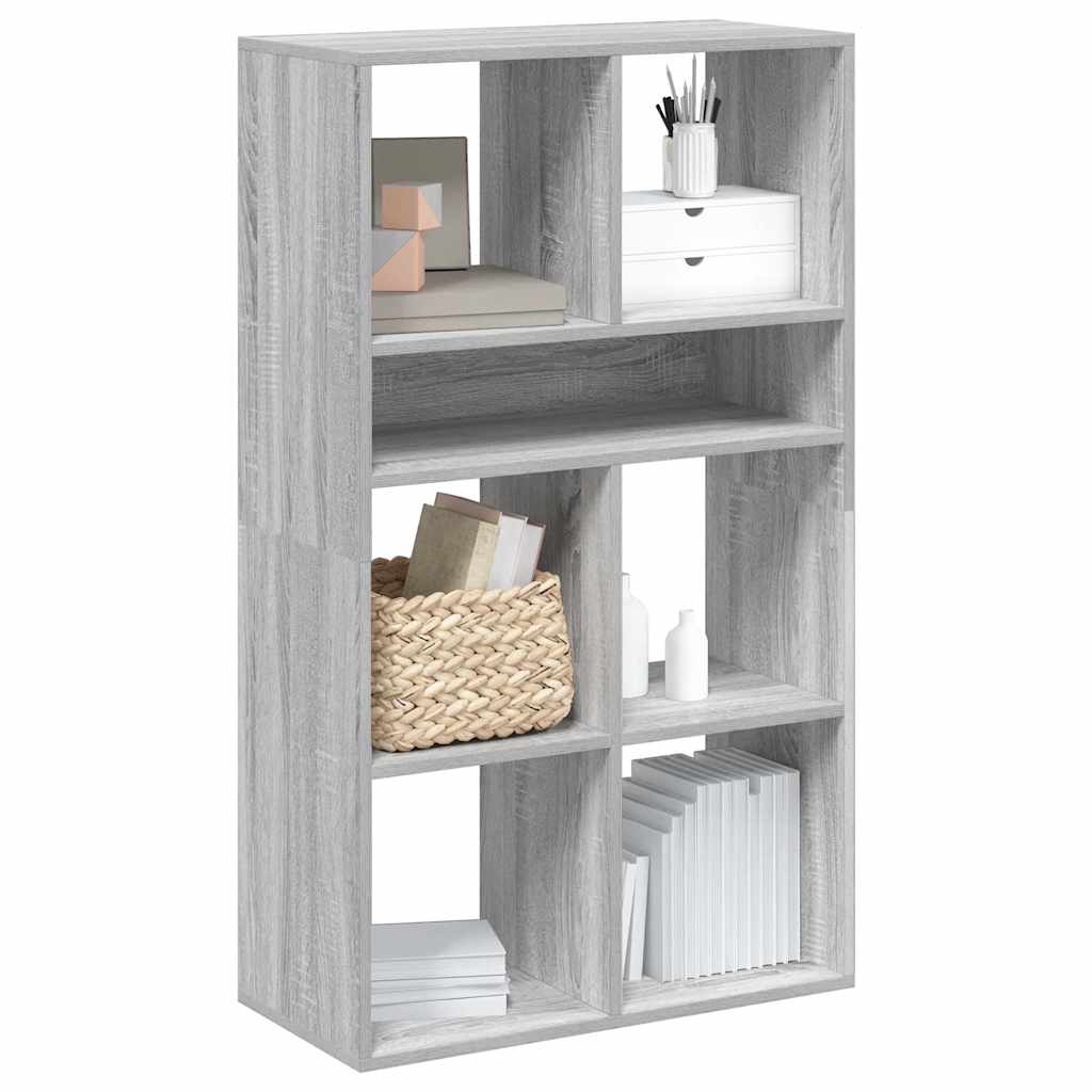 Vetonek Estantería madera de ingeniería color gris sonoma 66x31x112 cm