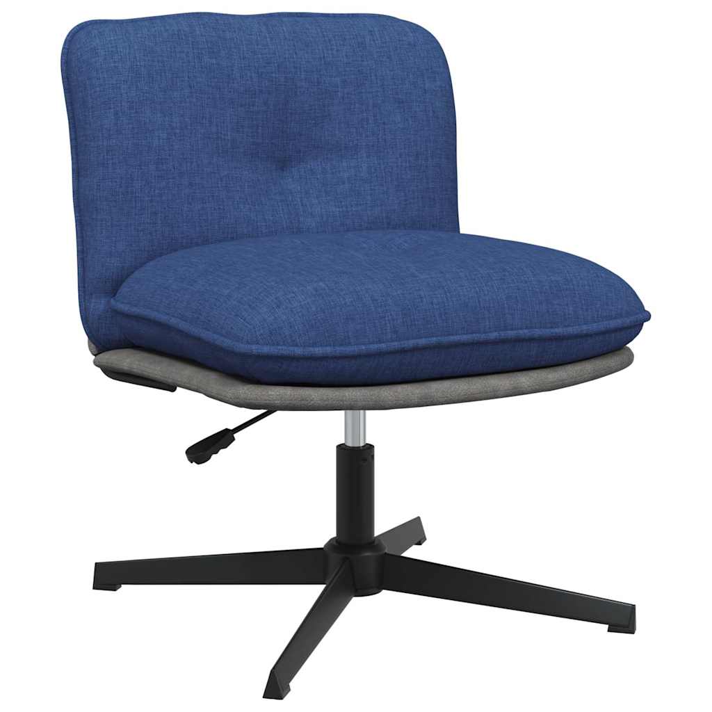 Vetonek Silla de oficina giratoria de tela azul