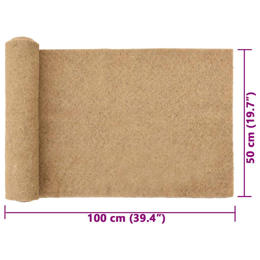 Tapis de chanvre pour rongeurs 0,5x1 m 5 mm V7875 Vetonek