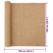 Tapis de chanvre pour rongeurs 1x1 m 5 mm V7905 Vetonek