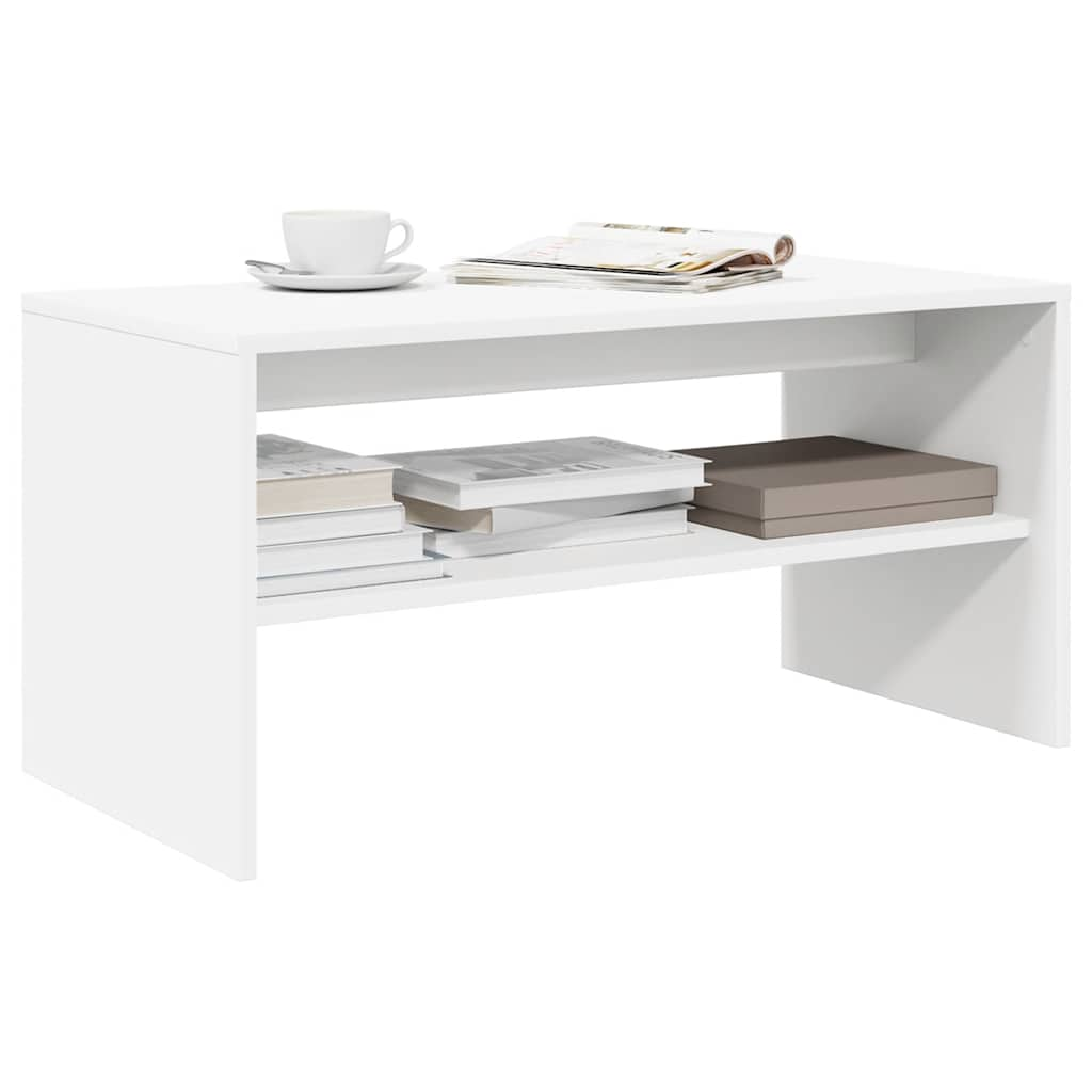 Vetonek Mueble para TV madera contrachapada blanco 60x40x40 cm