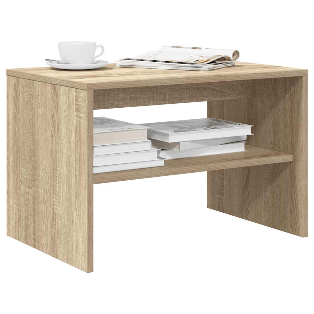 Vetonek Mueble para TV madera contrachapada roble Sonoma 60x40x40 cm