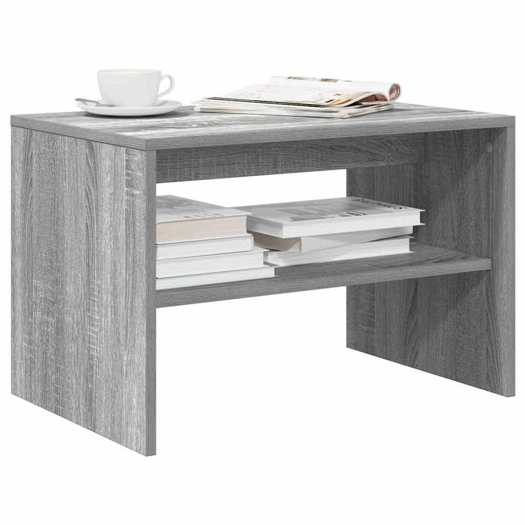 Vetonek Mueble para TV madera contrachapada gris Sonoma 60x40x40 cm