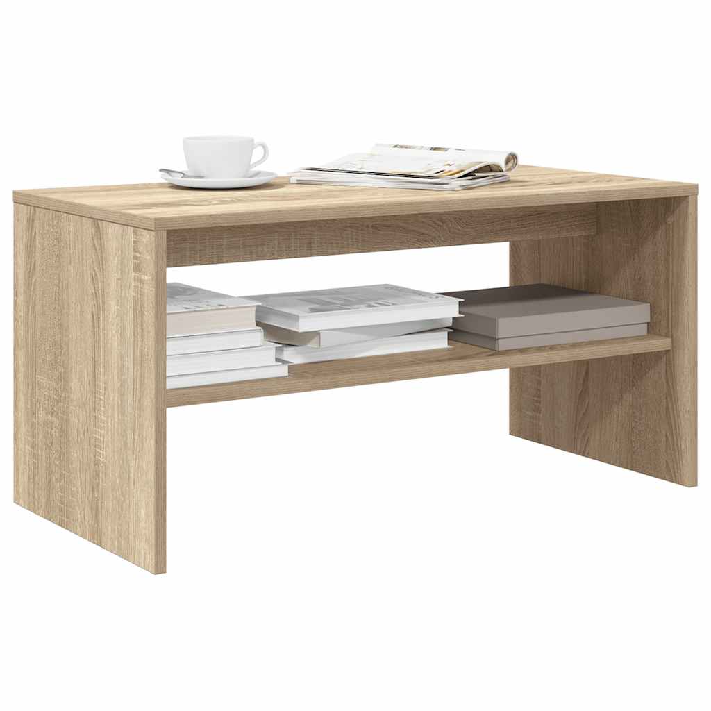 Vetonek Mueble de TV madera contrachapada roble Sonoma 80x40x40cm