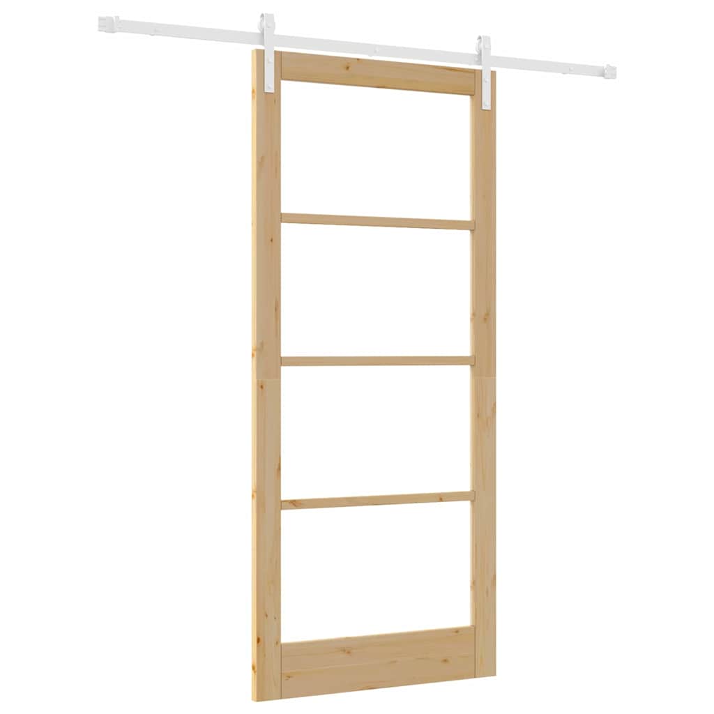 Puerta Corredera Natural 93 x 211 cm