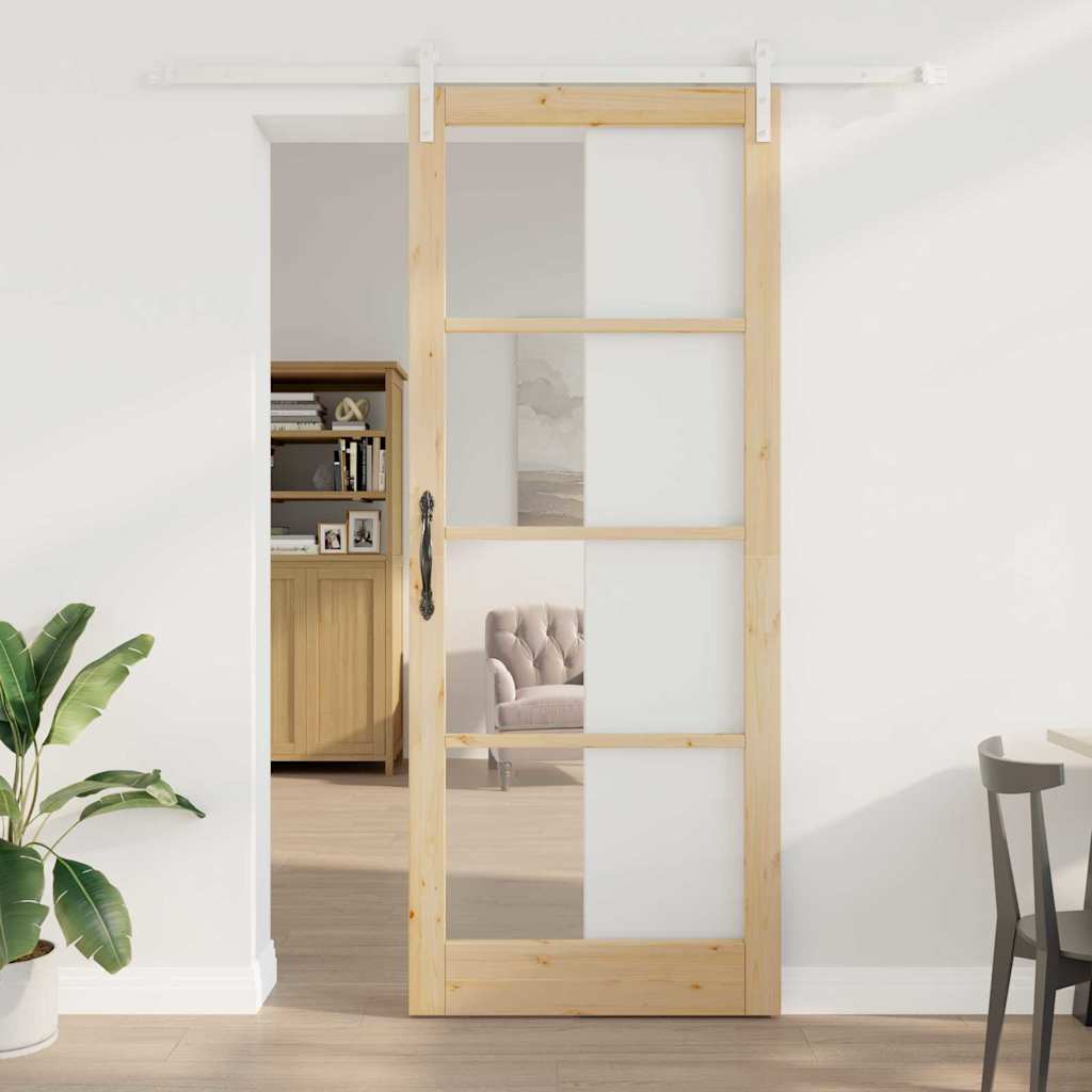 Puerta Corredera Natural 93 x 232 cm