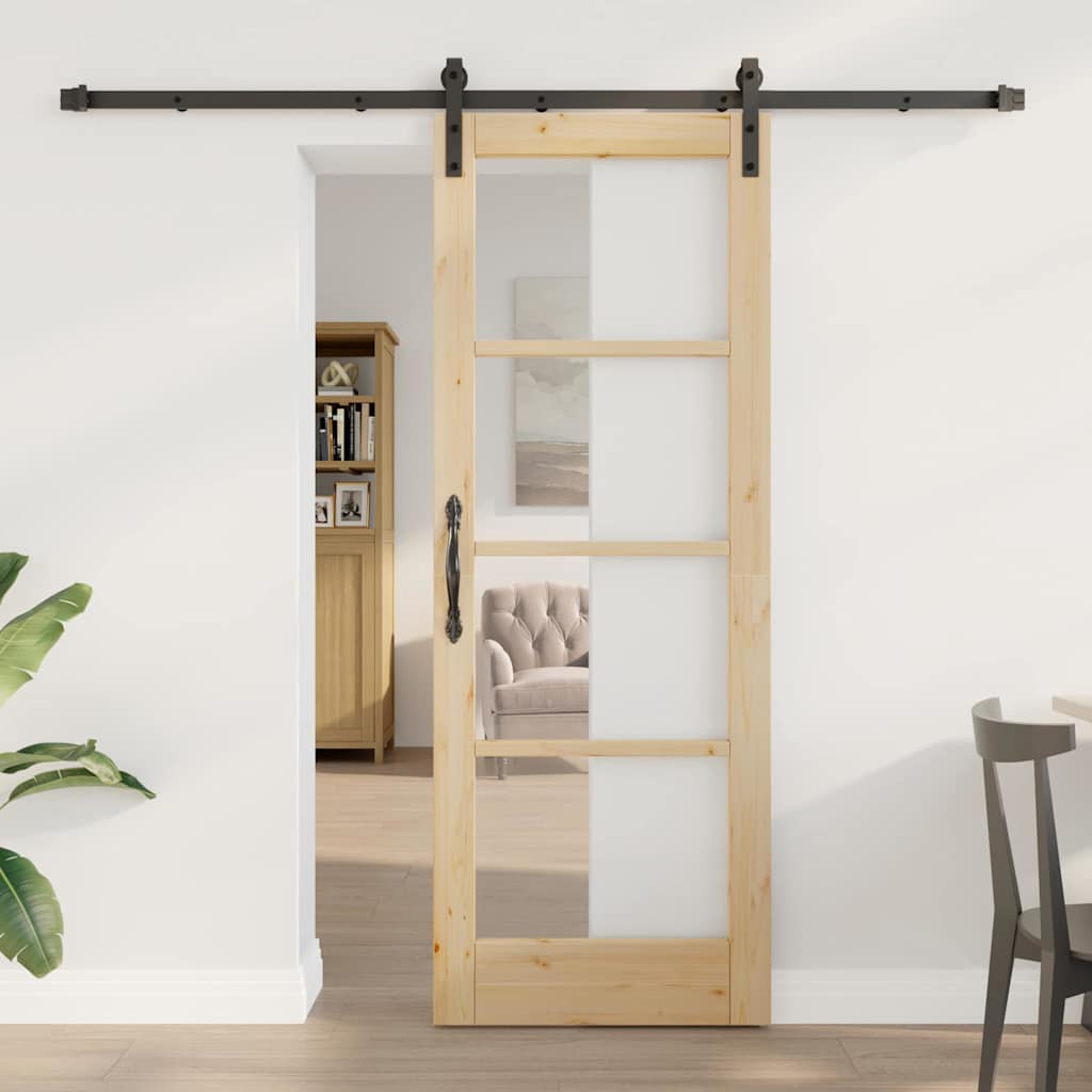 Puerta Corredera Natural 73,5 x 198,5 cm