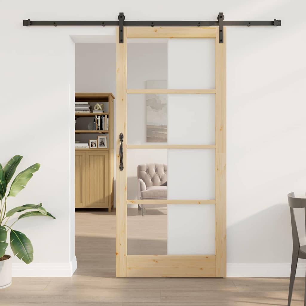 Puerta Corredera Natural 93 x 211 cm