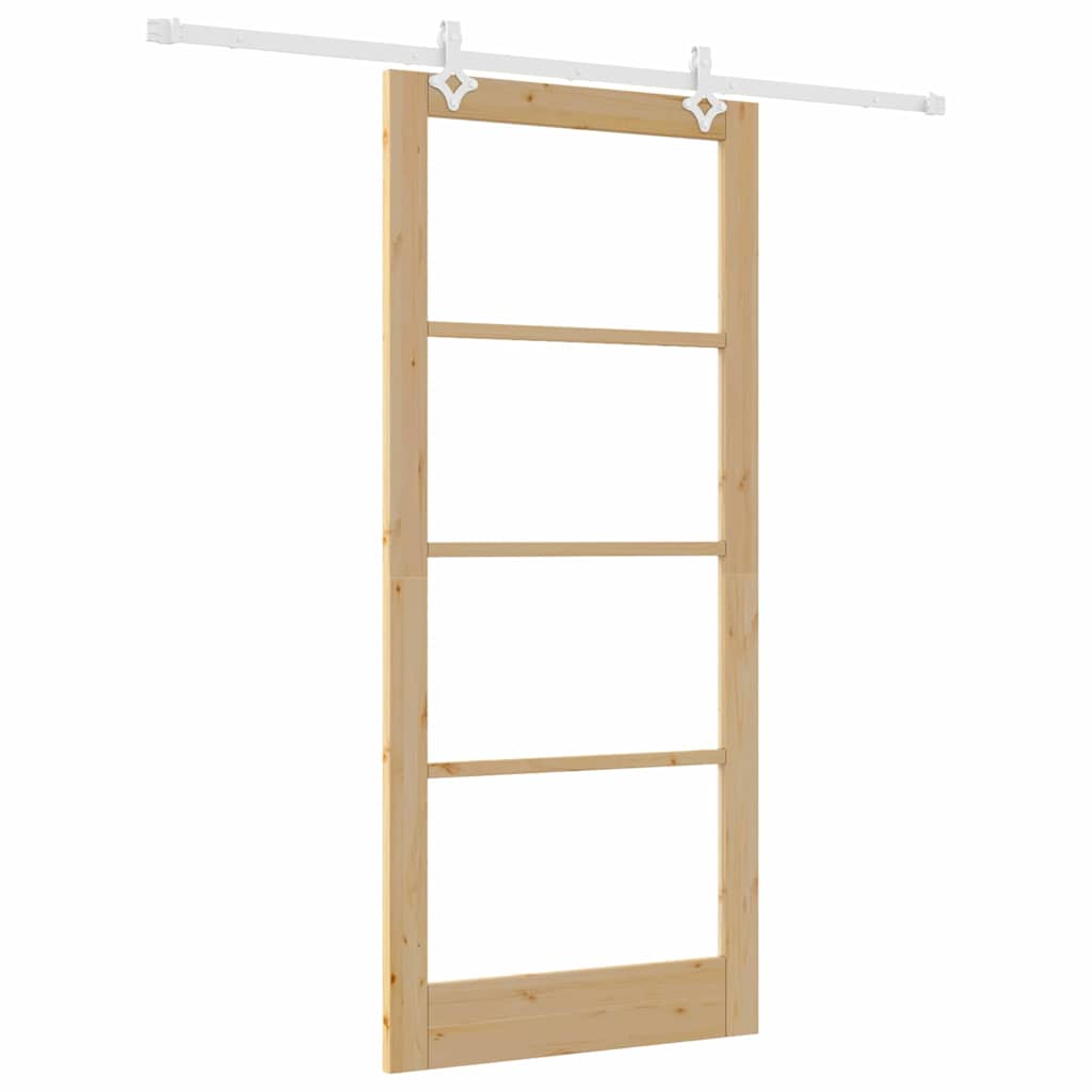 Puerta Corredera Natural 93 x 211 cm