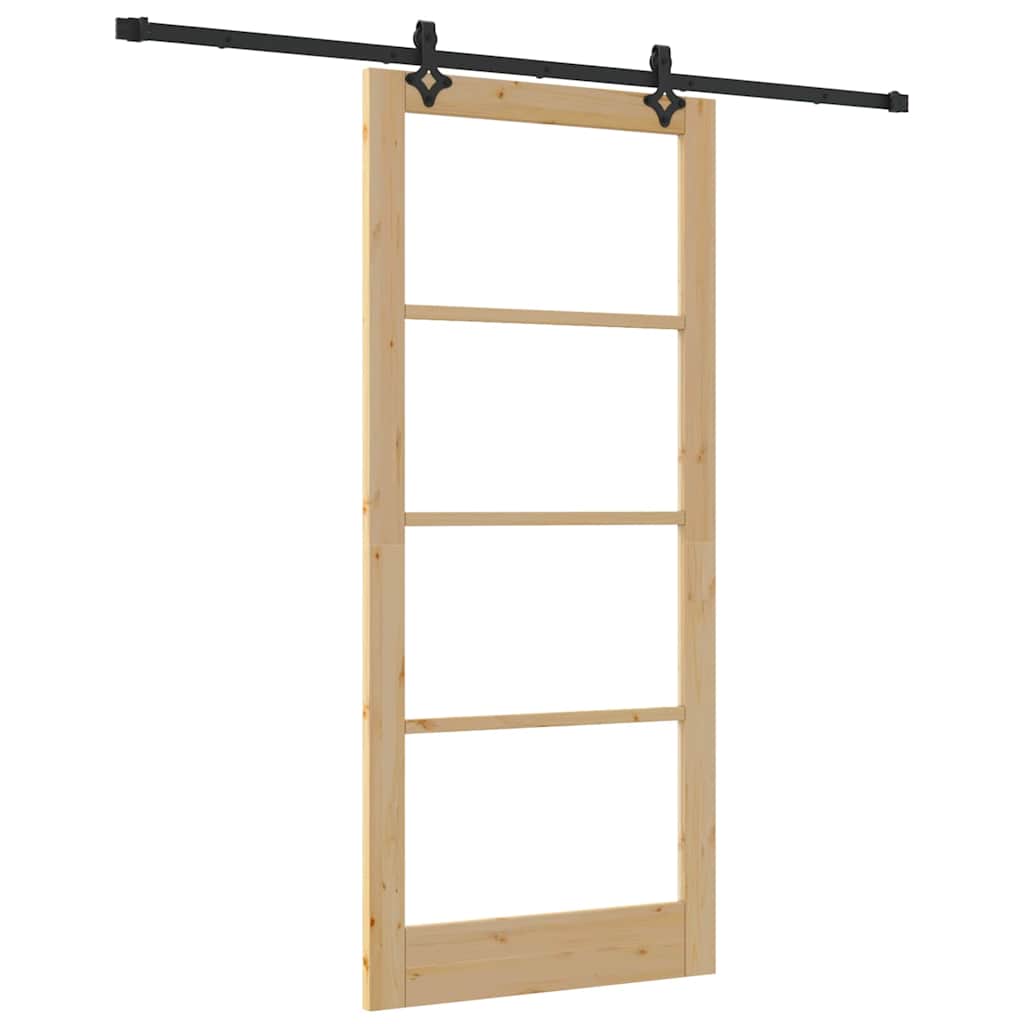 Puerta Corredera Natural 93 x 211 cm
