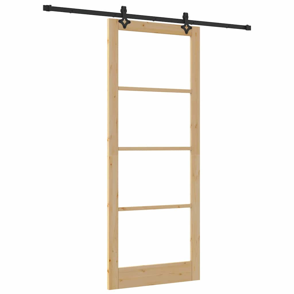 Puerta Corredera Natural 93 x 232 cm
