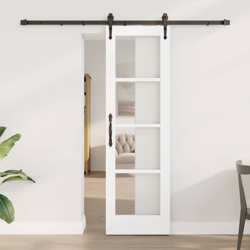 Puerta Corredera Negra 61 x 198,5 cm