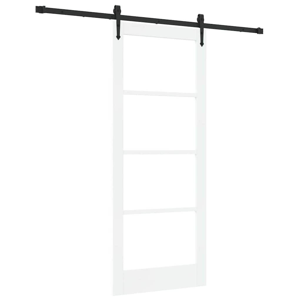 Puerta Corredera Negra 83 x 202 cm