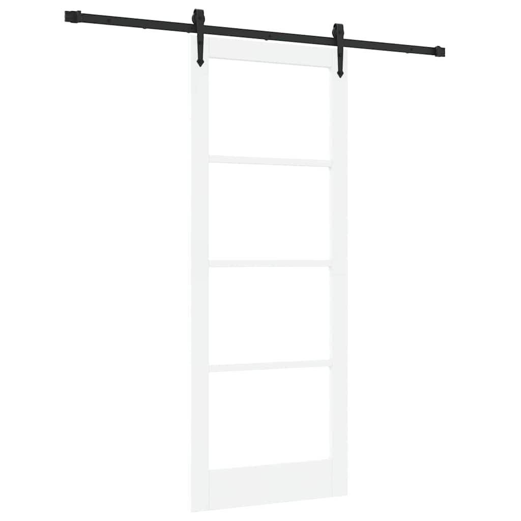Puerta Corredera Negra 83 x 211 cm