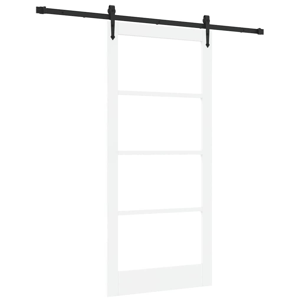 Puerta Corredera Negra 93 x 202 cm