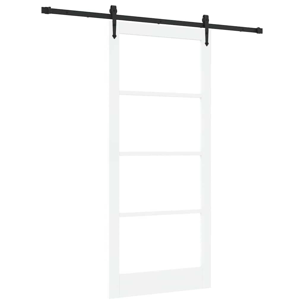 Puerta Corredera Negra 93 x 211 cm