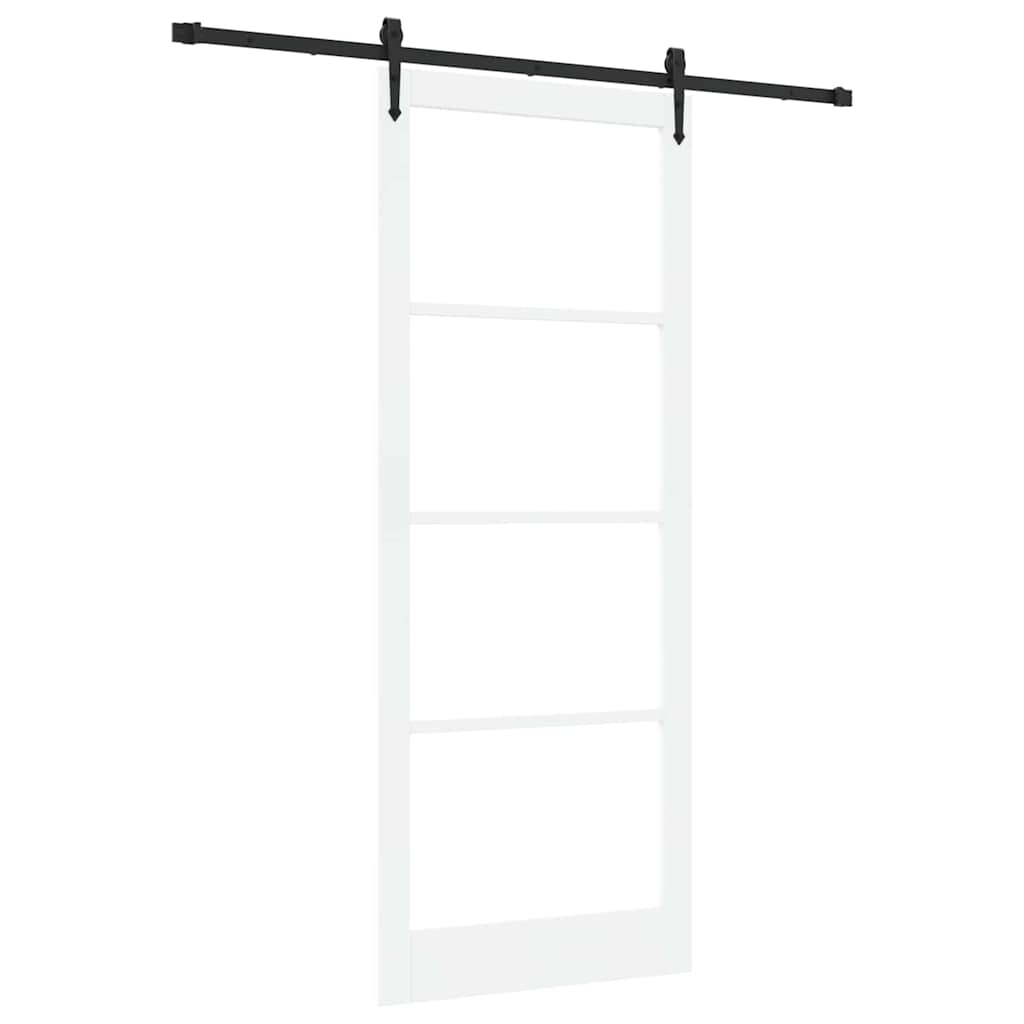 Puerta Corredera Negra 93 x 232 cm