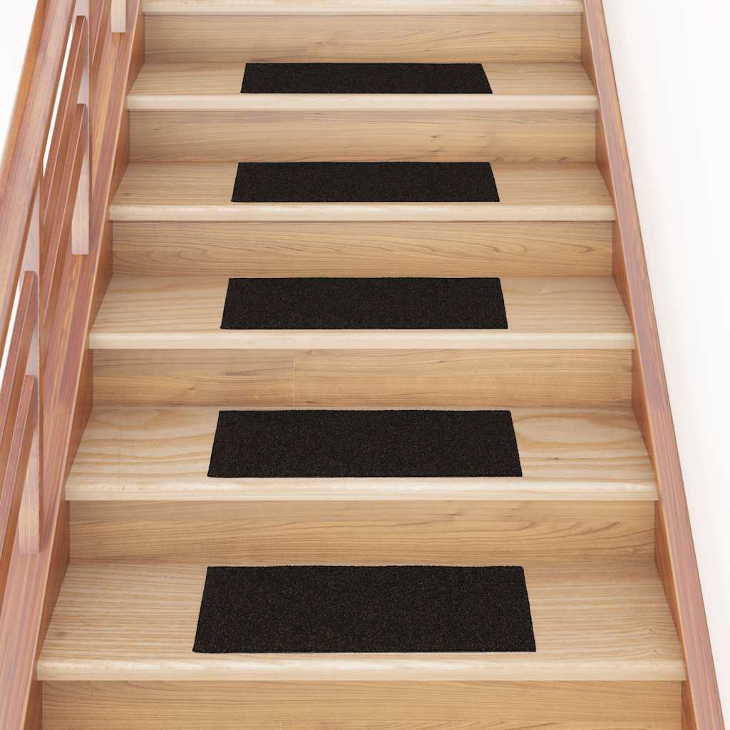 Vetonek Alfombrillas escaleras autoadhesivas 30uds 60x25 cm