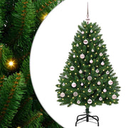 Árbol de Navidad artificial Verde 120 cm PVC y Metal