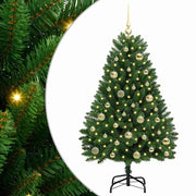 Árbol de Navidad artificial Verde 120 cm PVC y Metal