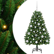 Árbol de Navidad artificial Verde 120 cm PVC y Metal