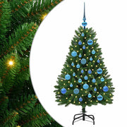 Árbol de Navidad artificial Verde 120 cm PVC y Metal