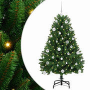 Árbol de Navidad artificial Verde 150 cm PVC y Metal