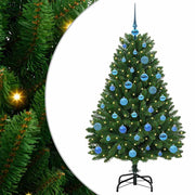 Árbol de Navidad artificial Verde 150 cm PVC y Metal