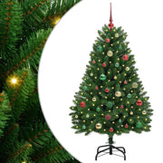 Árbol de Navidad artificial Verde 150 cm PVC y Metal