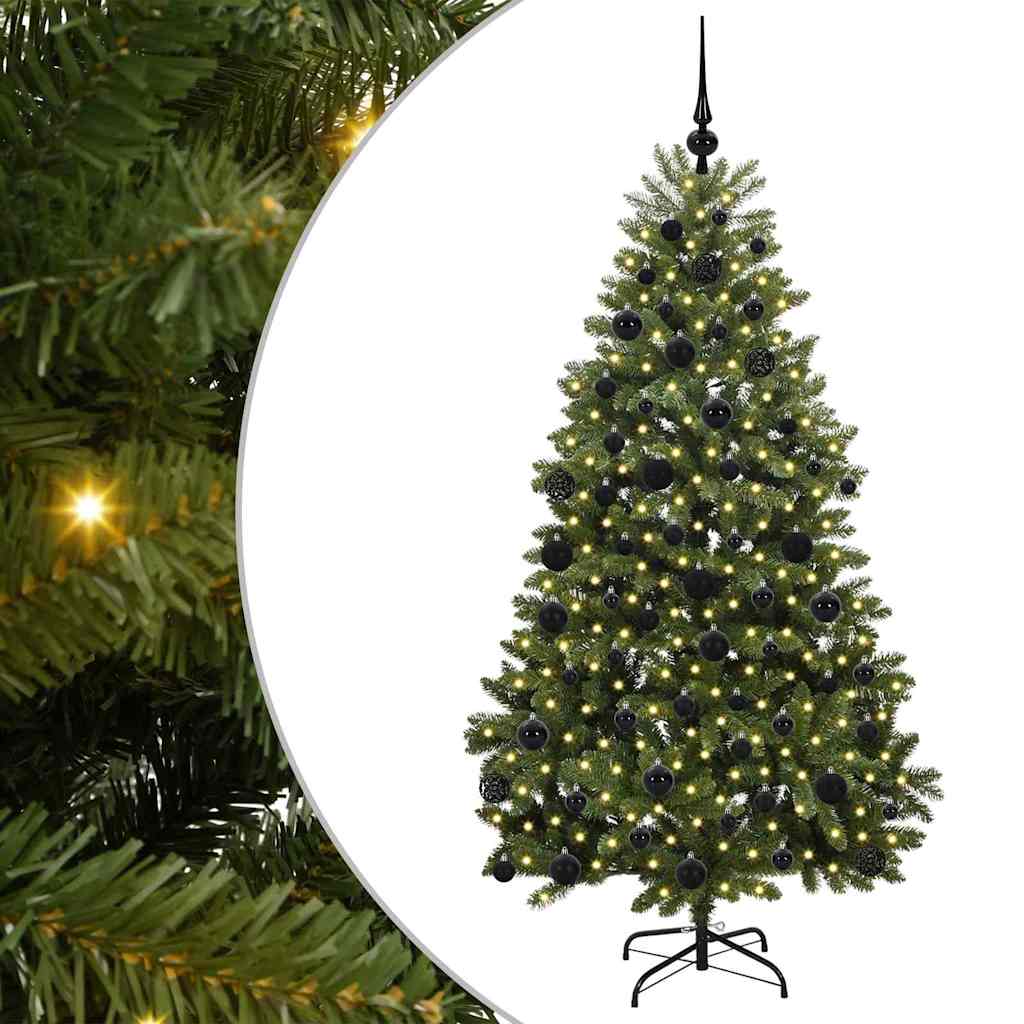 Árbol de Navidad artificial Verde 180 cm PVC y Metal