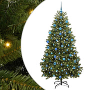Árbol de Navidad artificial Verde 180 cm PVC y Metal