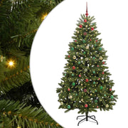 Árbol de Navidad artificial Verde 180 cm PVC y Metal