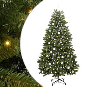 Árbol de Navidad artificial Verde 210 cm PVC y Metal