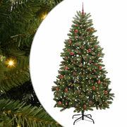 Árbol de Navidad artificial Verde 240 cm PVC y Metal